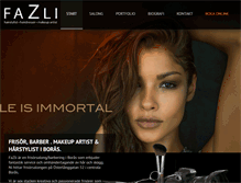 Tablet Screenshot of fazli.se